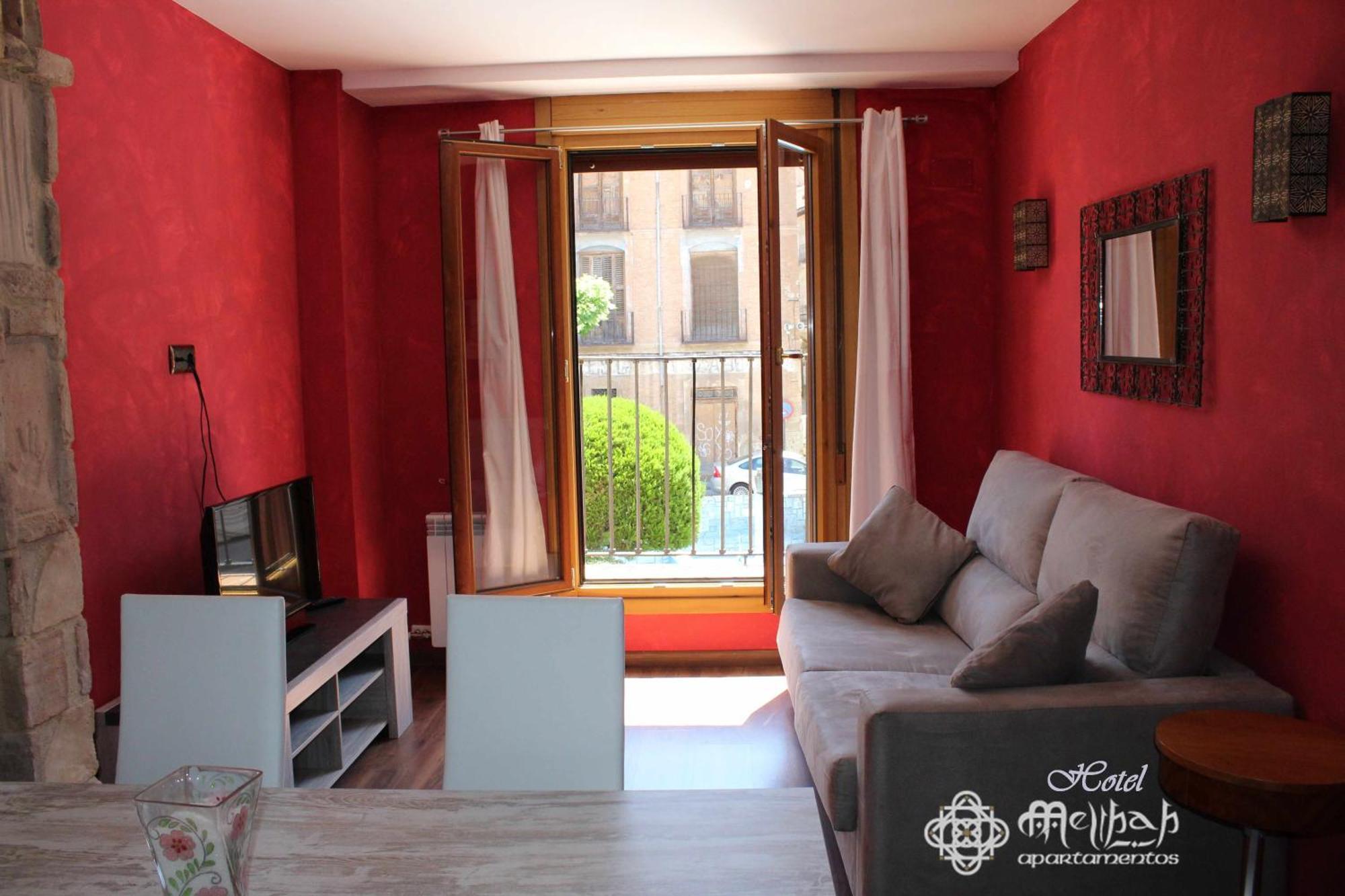 Hotel Apartamentos Melihah Daroca Szoba fotó